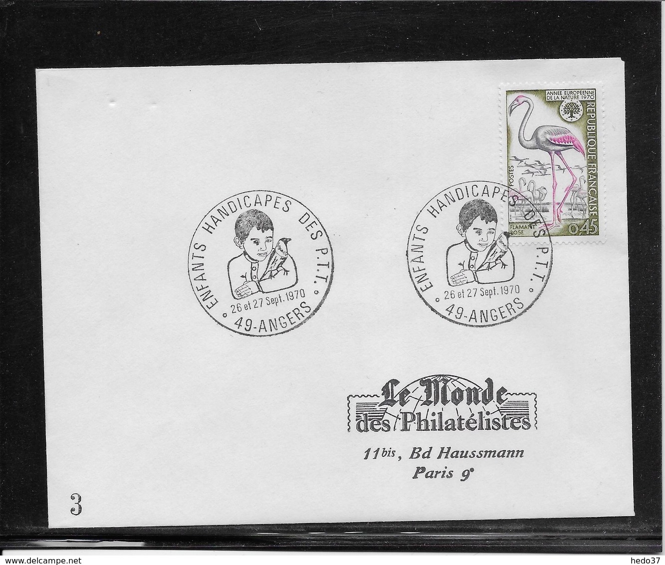 Thème Oiseaux - France Oblitération - Enveloppe - Mechanical Postmarks (Advertisement)