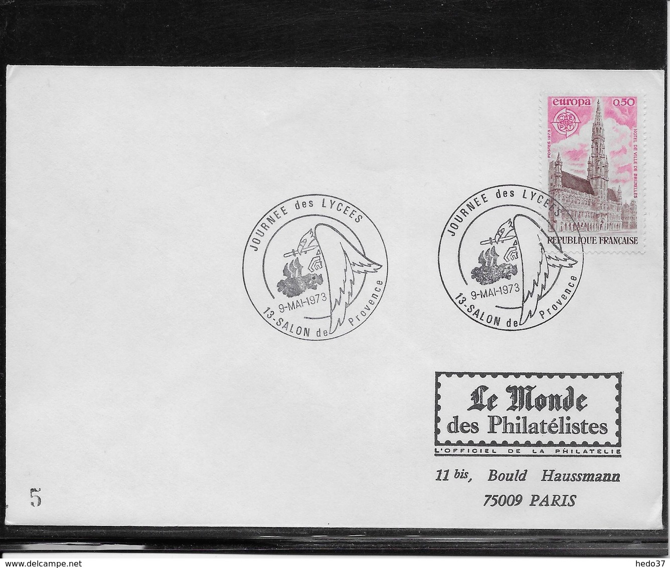 Thème Oiseaux - France Oblitération - Enveloppe - Mechanical Postmarks (Advertisement)