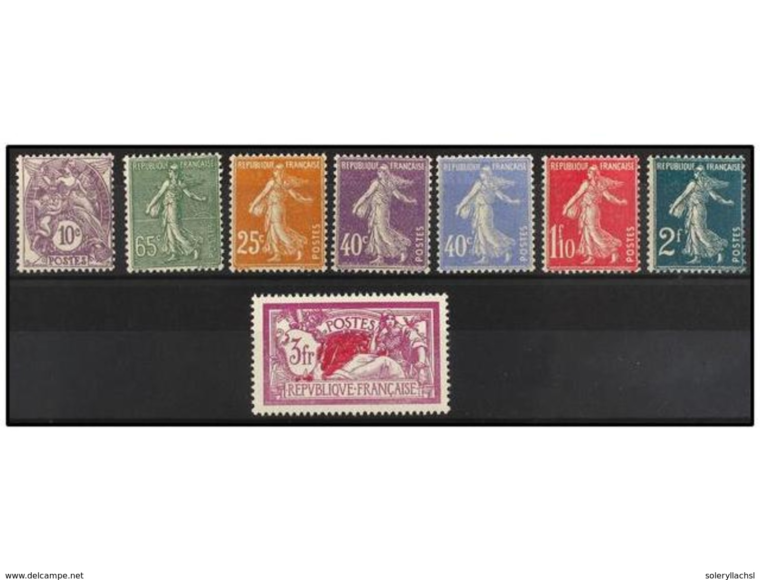 ** FRANCIA. Yv.233/40. 1927-31. SERIE COMPLETA. Muy Bonita. Yvert.252,85€. - Sonstige & Ohne Zuordnung