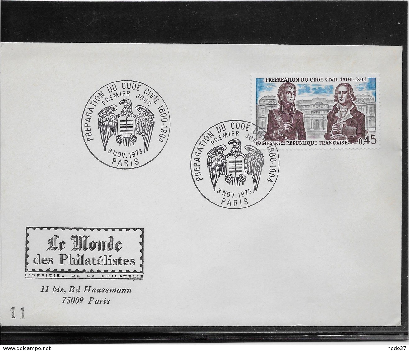 Thème Oiseaux - France Oblitération - Enveloppe - Mechanical Postmarks (Advertisement)