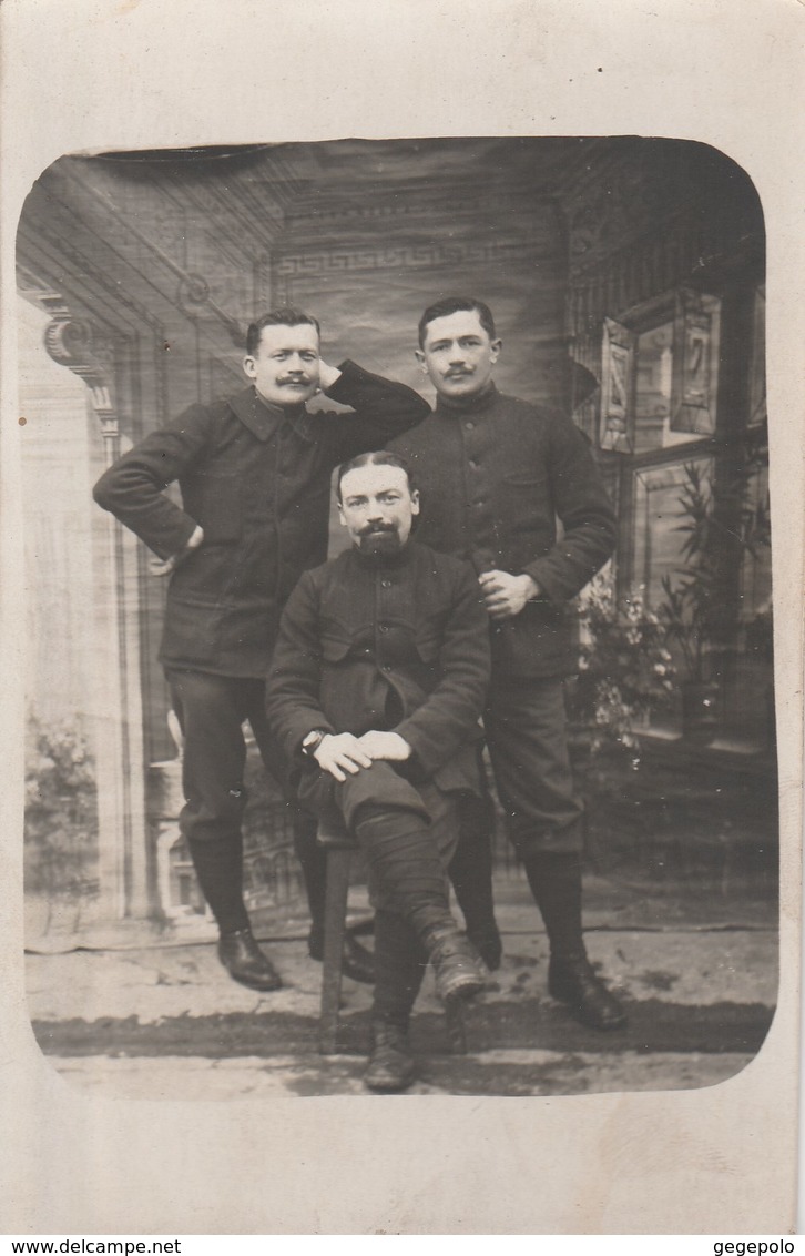 BELLEY - Militaires ( Carte Photo ) - Belley