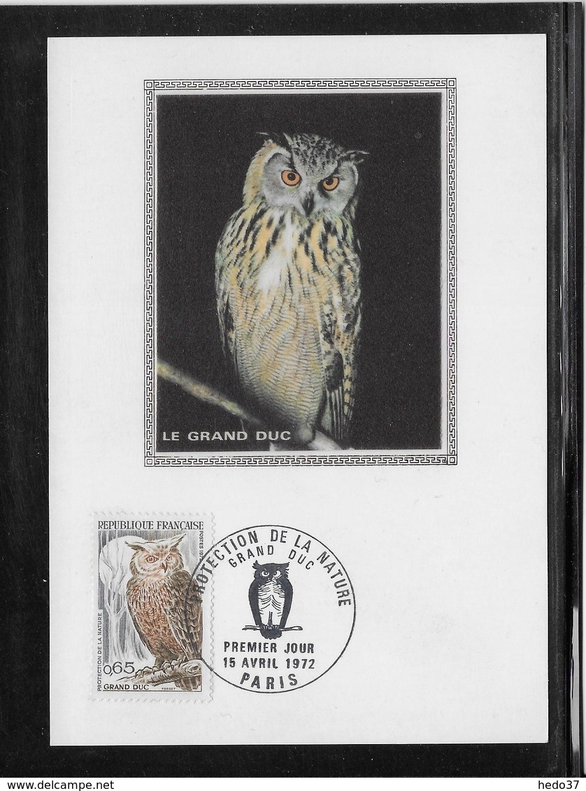 Thème Oiseaux - France Oblitération - Carte Maximum - Oblitérations & Flammes