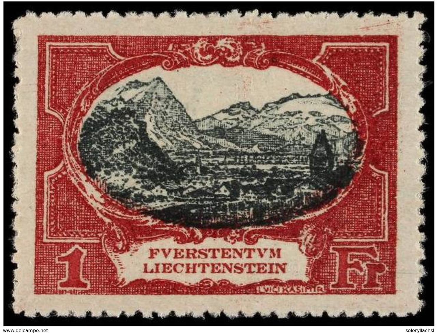 ** LIECHTENSTEIN. Mi.53/60. 1921. COMPLETE Set, Never Hinged. Michel.600€. - Sonstige & Ohne Zuordnung