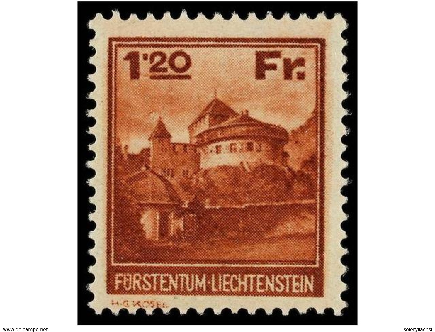 ** LIECHTENSTEIN. Mi.119/21. 1933. COMPLETE Set, Never Hinged. Michel.700€. - Sonstige & Ohne Zuordnung