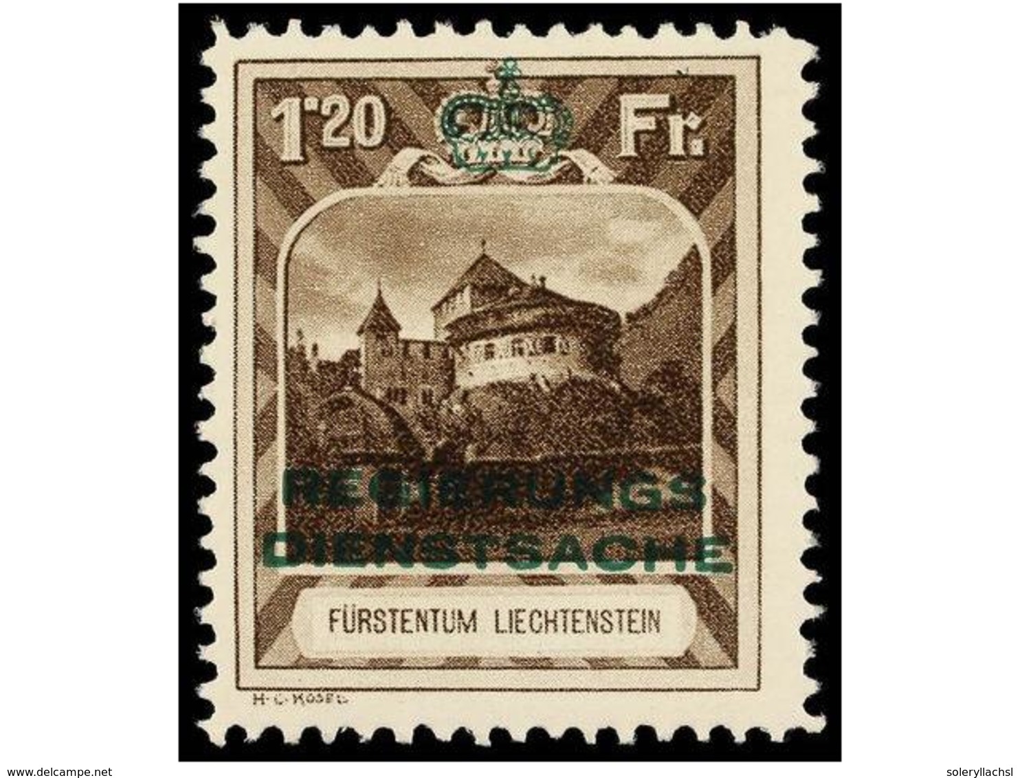 ** LIECHTENSTEIN. Mi.D 1/8. 1932. COMPLETE Set, Never Hinged. Michel.1.100€. - Altri & Non Classificati