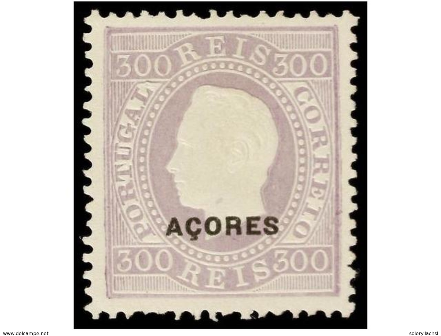 (*) PORTUGAL: AZORES. Yv.25, 26, 31. 1882-84. 80, 100 Y 300 Reis Sin Goma Dent. 13 1/2. Yvert.300€. - Sonstige & Ohne Zuordnung