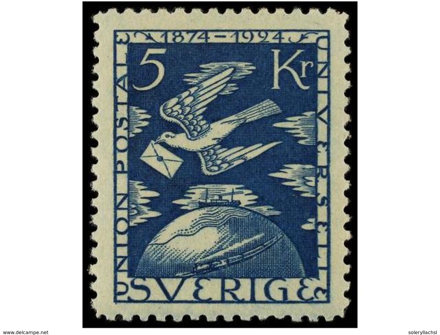 ** SUECIA. Fa.211/25. 1924. Complete Set, Never Hinged. Facit.13.500 Skr. - Sonstige & Ohne Zuordnung