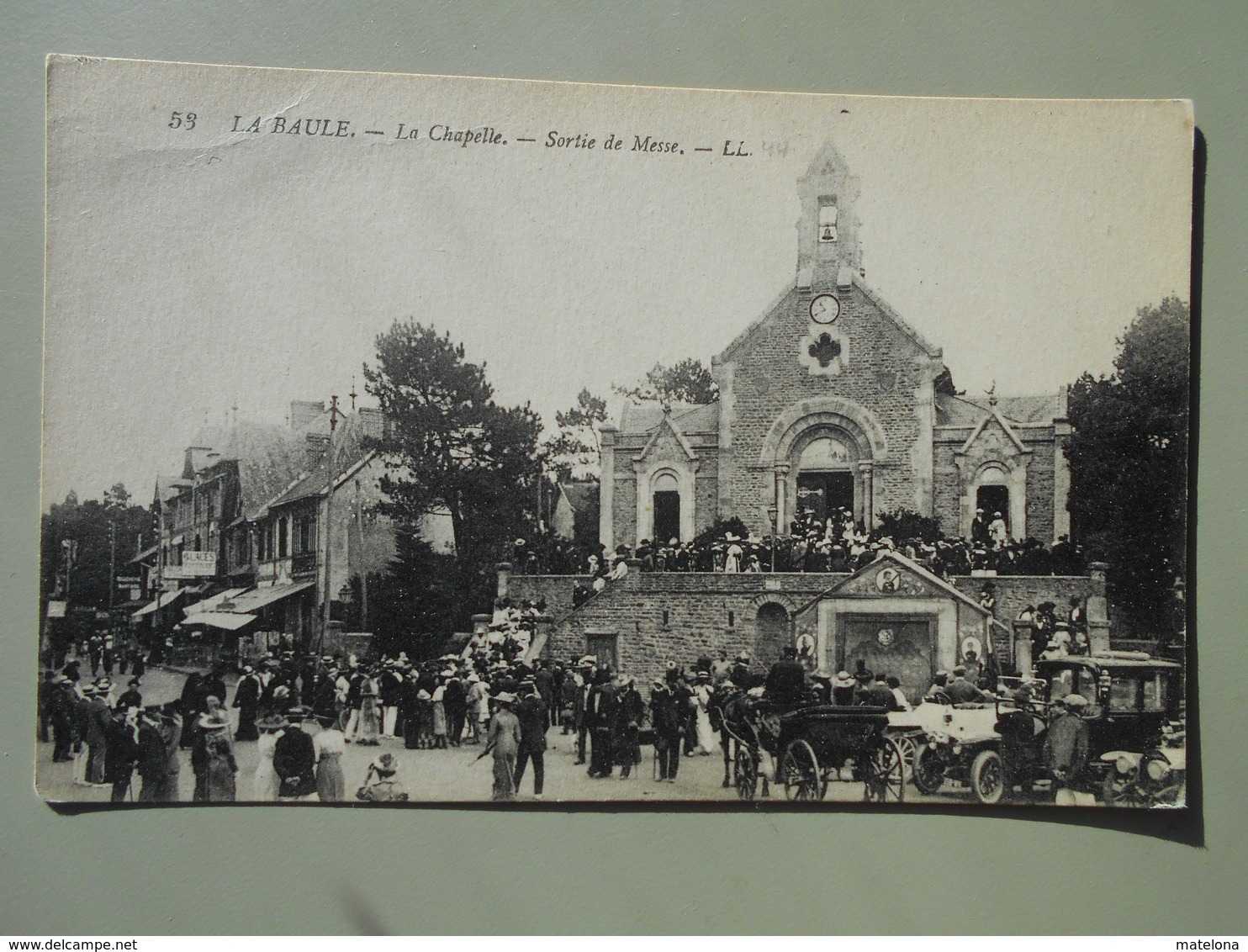 LOIRE ATLANTIQUE LA BAULE LA CHAPELLE SORTIE DE MESSE - La Baule-Escoublac