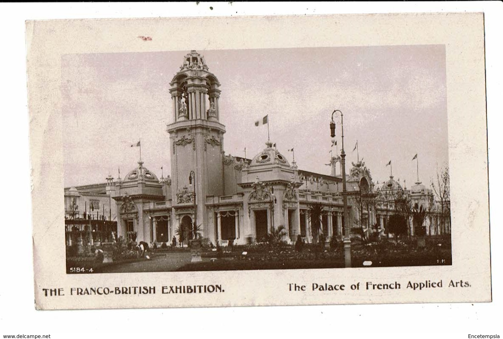 CPA-Carte Postale-Royaume Uni-London- Franco-British Exhibition-1908 Palace Of French Applied Arts VM10404 - Other & Unclassified