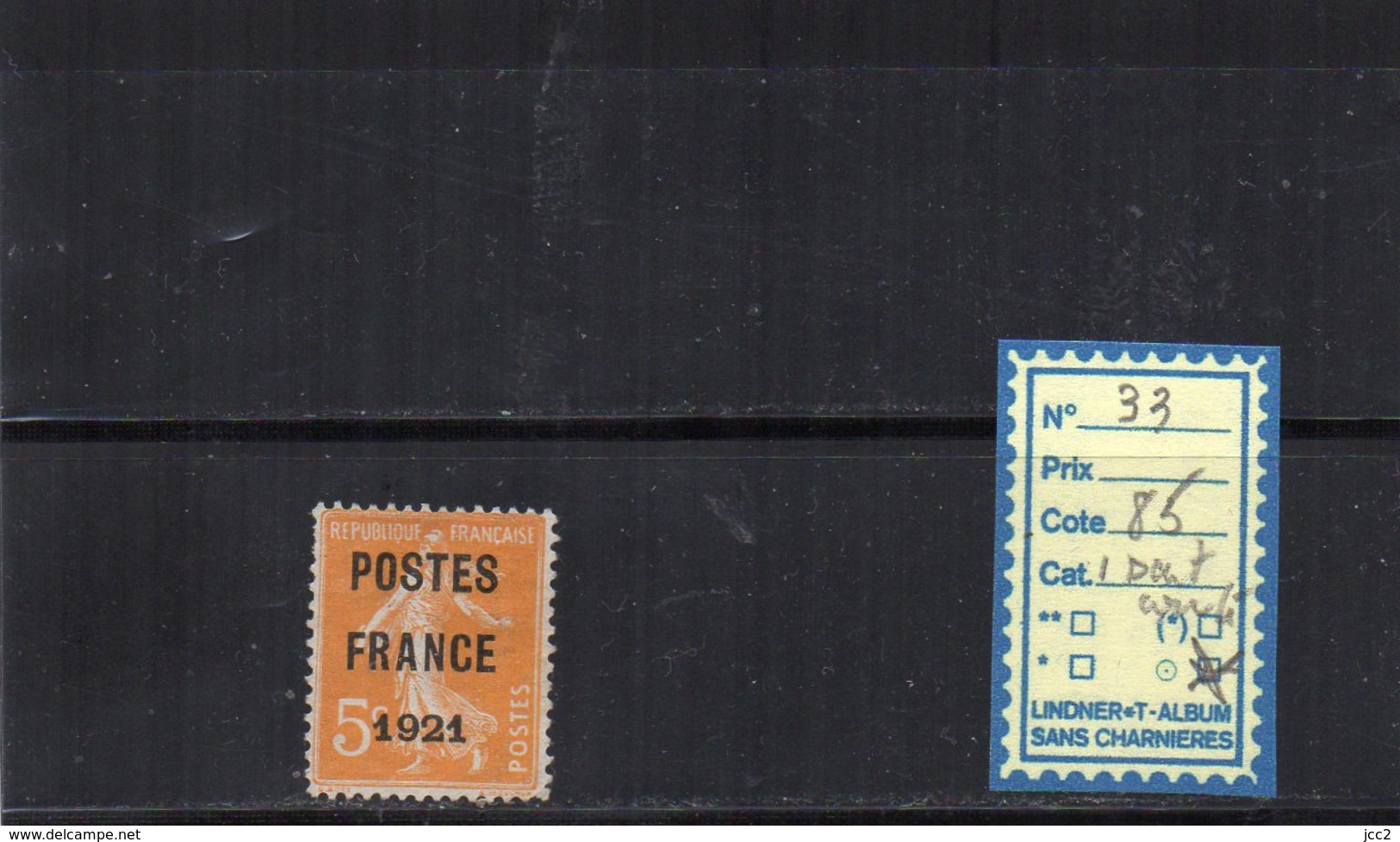 Préo Usé N°33 (dent Courte) - 1893-1947