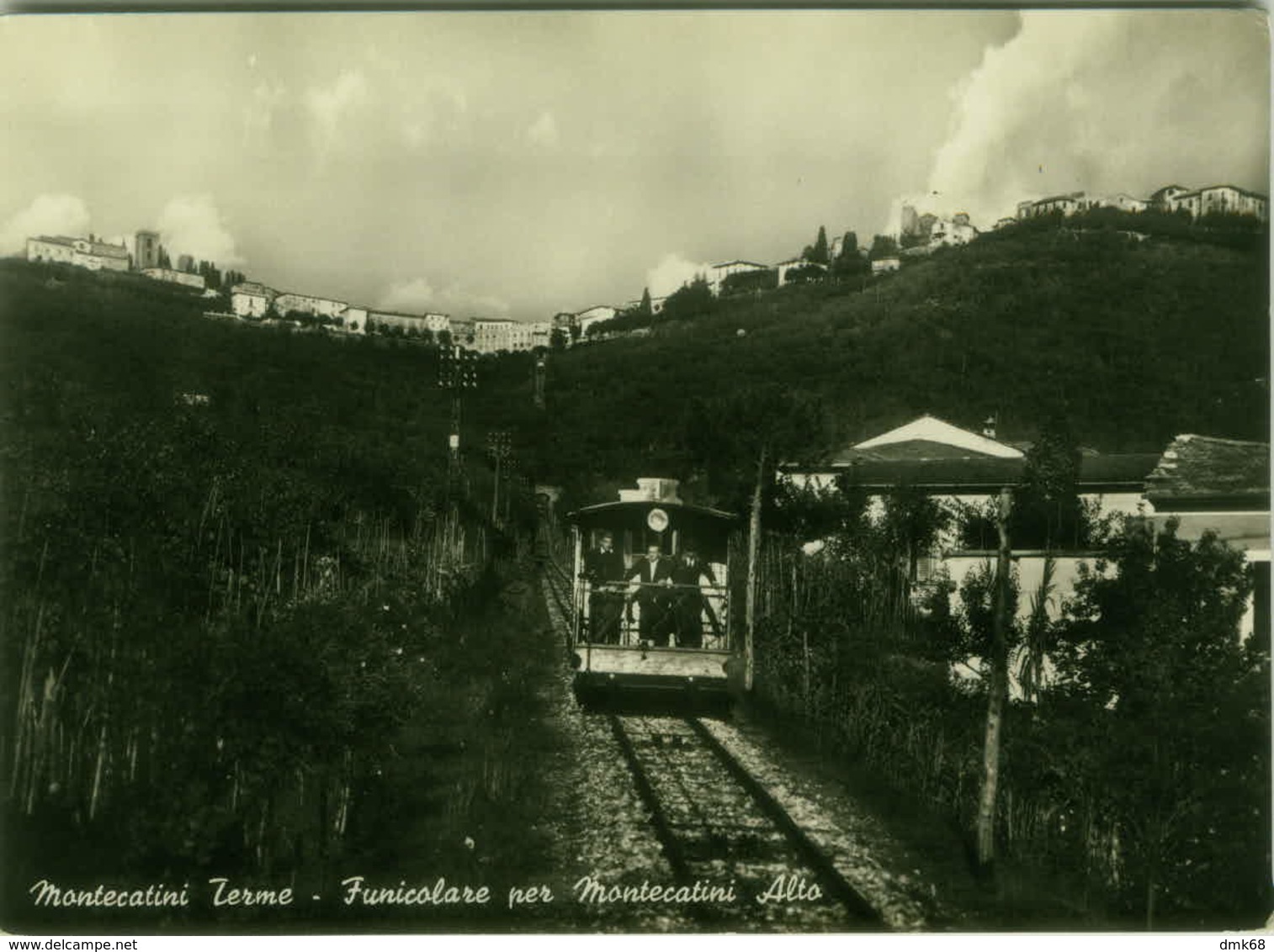 MONTECATINI TERME ( PISTOIA ) LA FUNICOLARE - EDIZ. LA COMMERCIALE - 1950s (3806) - Pistoia