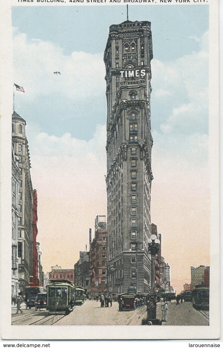 New-york City : Times Building, 42nd Street And Broadway. - Broadway