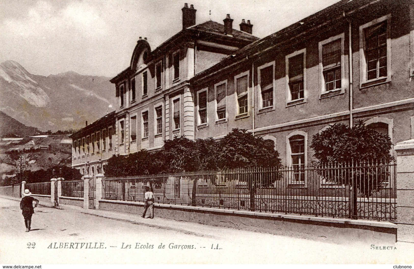 CPA - ALBERTVILLE - LES ECOLES DE GARCONS (ETAT PARFAIT) - Albertville