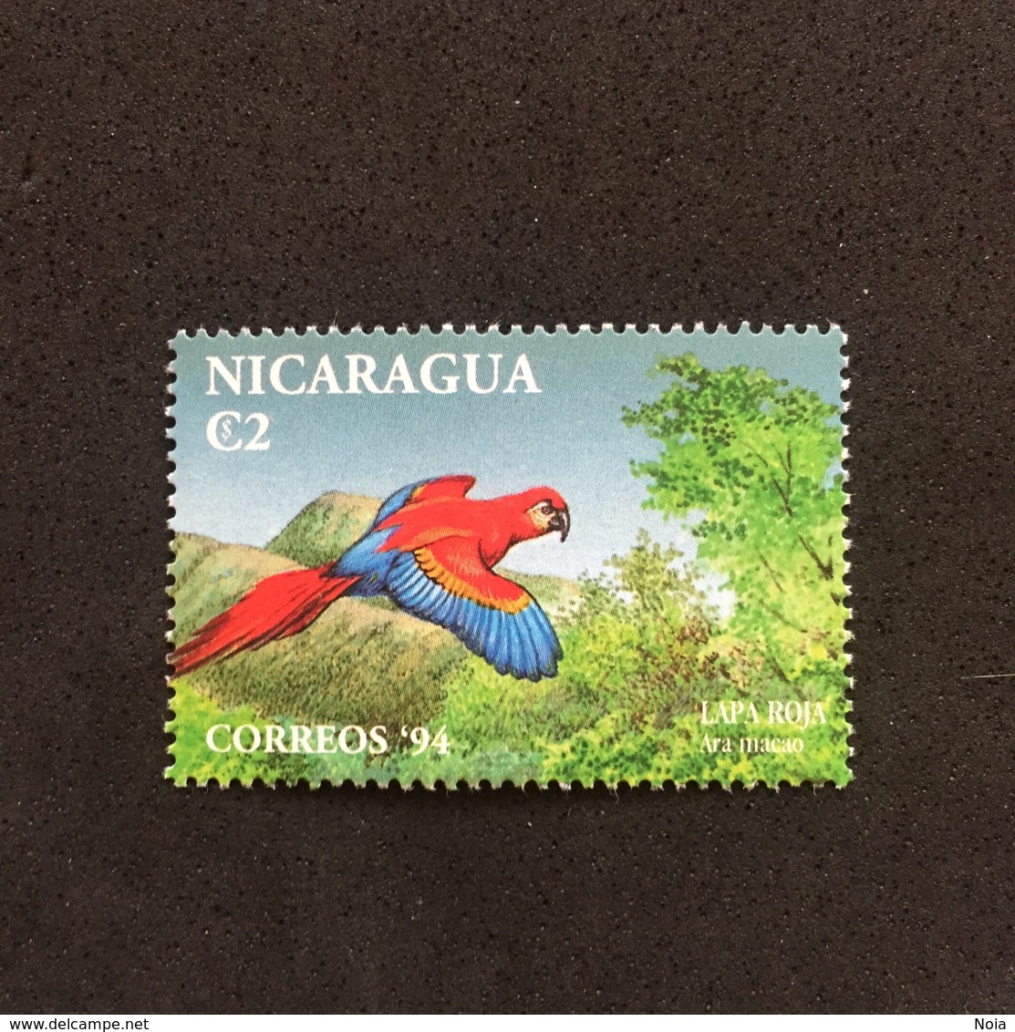 NICARAGUA. BIRD. PARROT. MNH. 5R1901H - Other & Unclassified