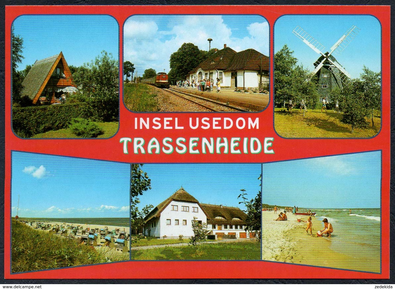 C9597 - TOP Trassenheide Usedom - Bild Und Heimat Reichenbach - Qualitätskarte - Usedom