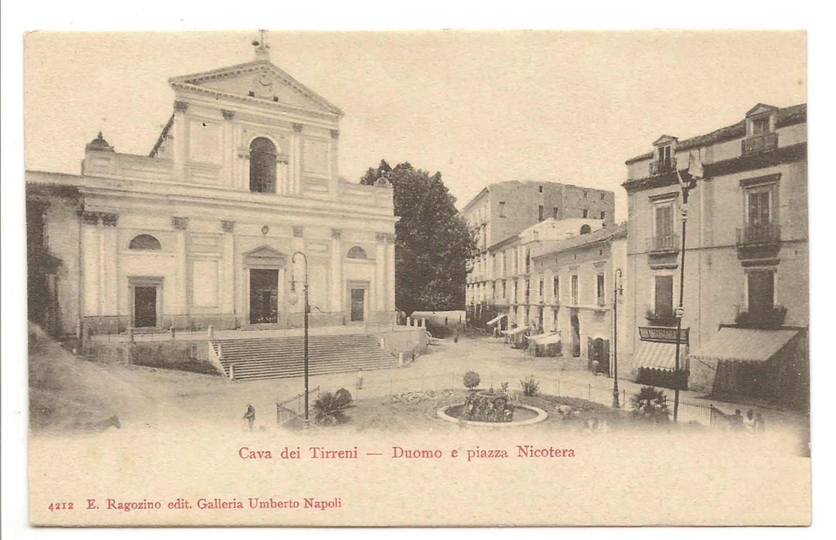 CAVA DEI TIRRENI -  DUOMO E PIAZZA NICOTERA - Cava De' Tirreni