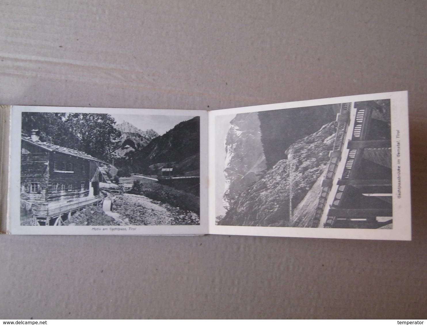 Austria / Serie aus dem Thannheimertal ( Tirol ) - Carnet with 10 old postcards