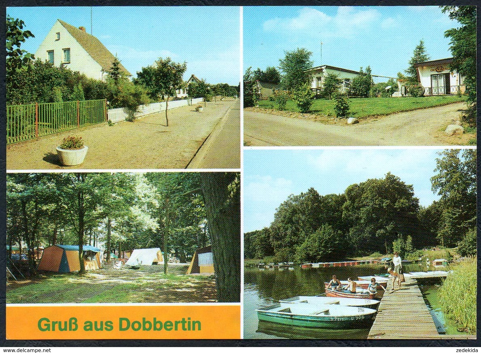 D0892 - TOP Dobbertin Campingplatz Bungalowsiedlung - Bild Und Heimat Reichenbach - Lübz