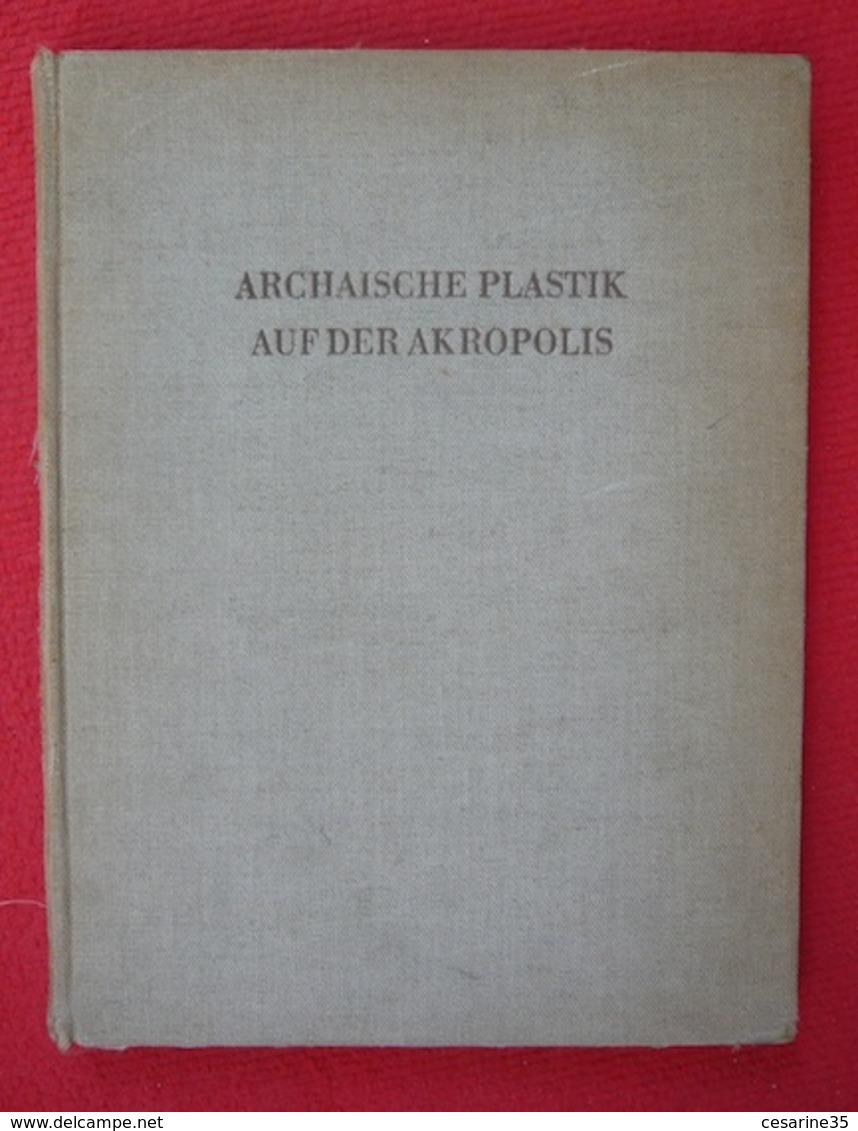 Archaische Plastik Auf Der Akropolis - Malerei & Skulptur