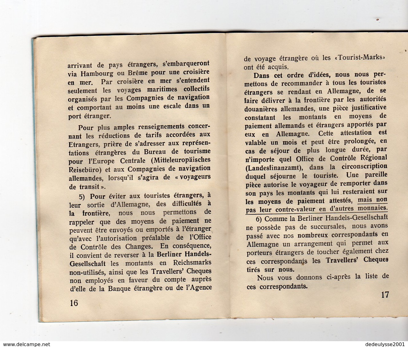 Dec19   86404  Petit Livre Sur Le Tourisme  1934 - Sin Clasificación