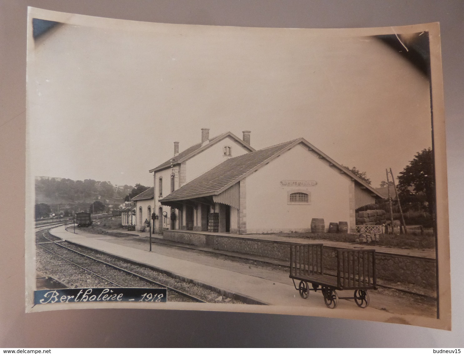 Aveyron, Bertholène, Gare, 1912. - Sonstige & Ohne Zuordnung