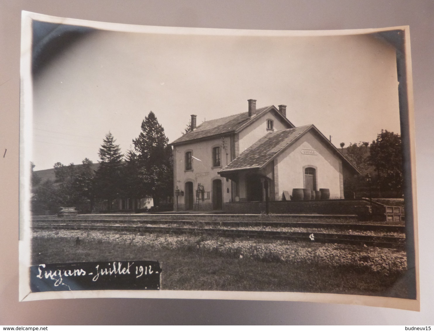 Aveyron, Lugans, Gare, 1912. - Sonstige & Ohne Zuordnung