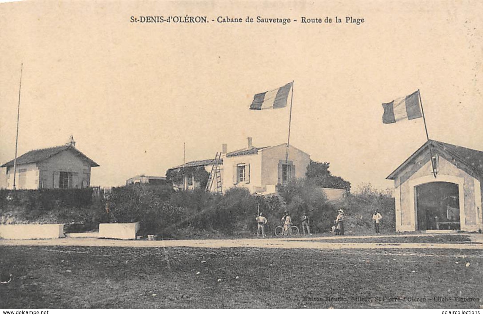 Ile D'Oléron.    St Denis D'Oléron        17      Cabane Du Canot De Sauvetage, Route De La Plage      (voir Scan) - Ile D'Oléron
