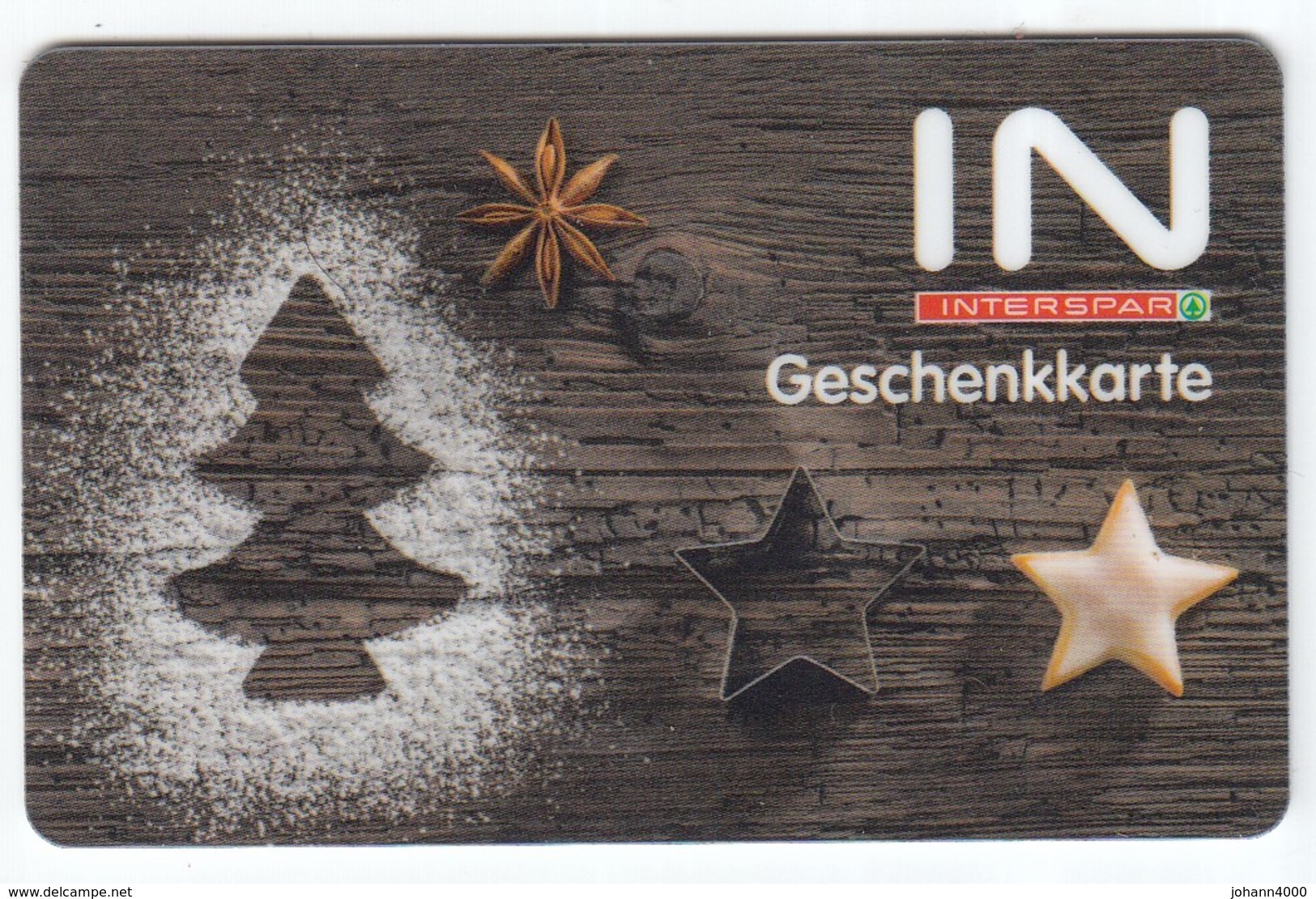 Geschenkkarte Interspar   Gift - Gift Cards