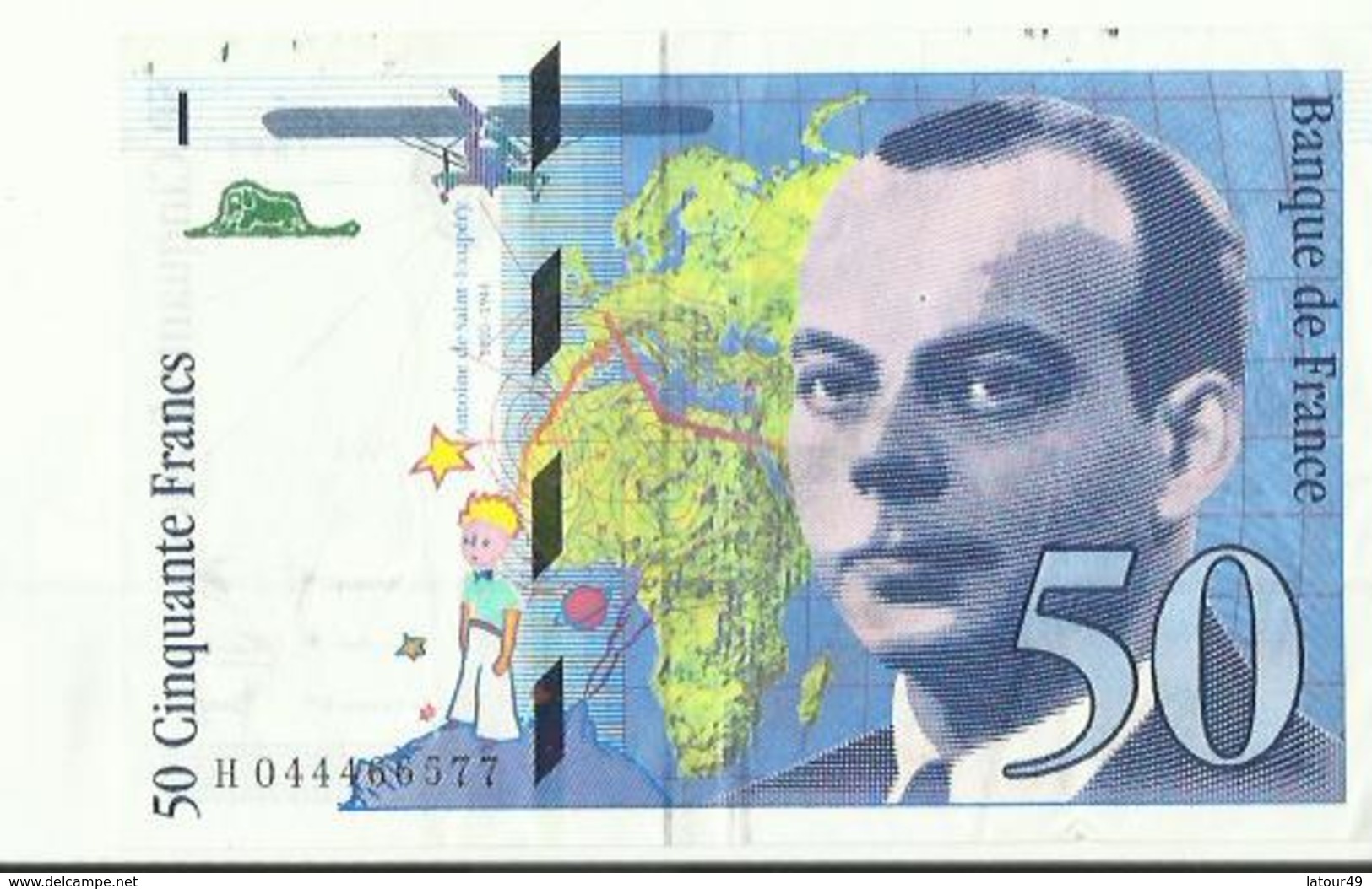 Billet De  50 Francs  1997 - 50 F 1992-1999 ''St Exupéry''