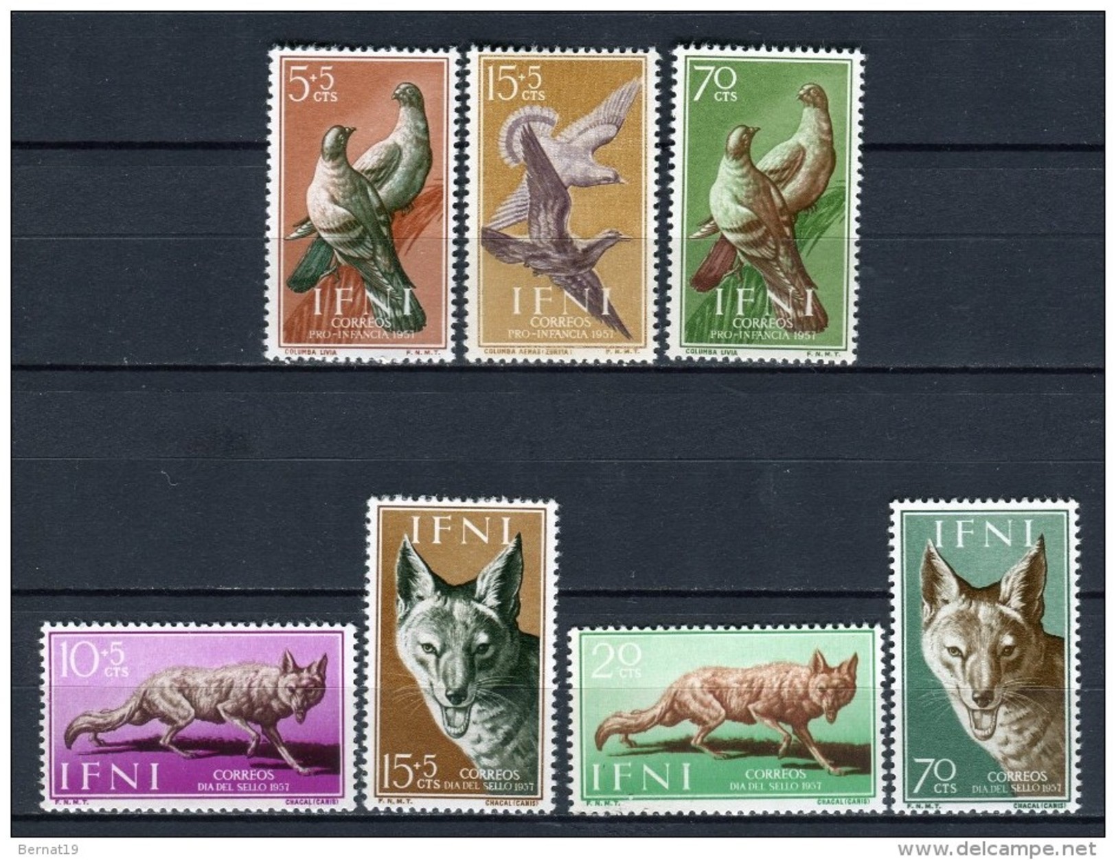 Ifni 1957. Completo ** MNH. - Ifni