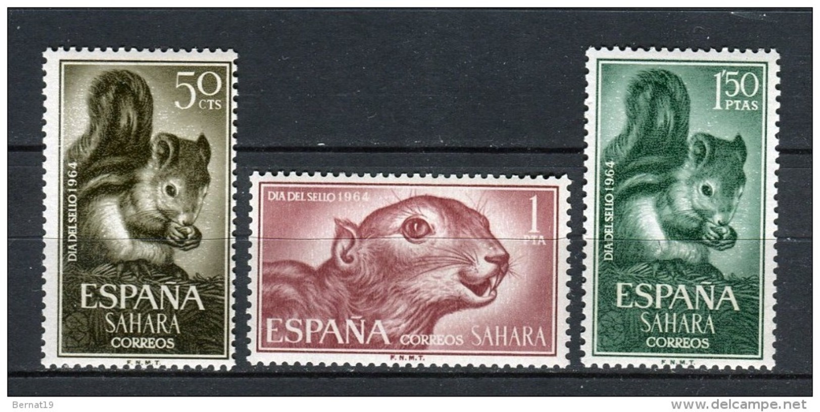 Sahara 1964. Edifil 236-38 ** MNH. - Sahara Spagnolo