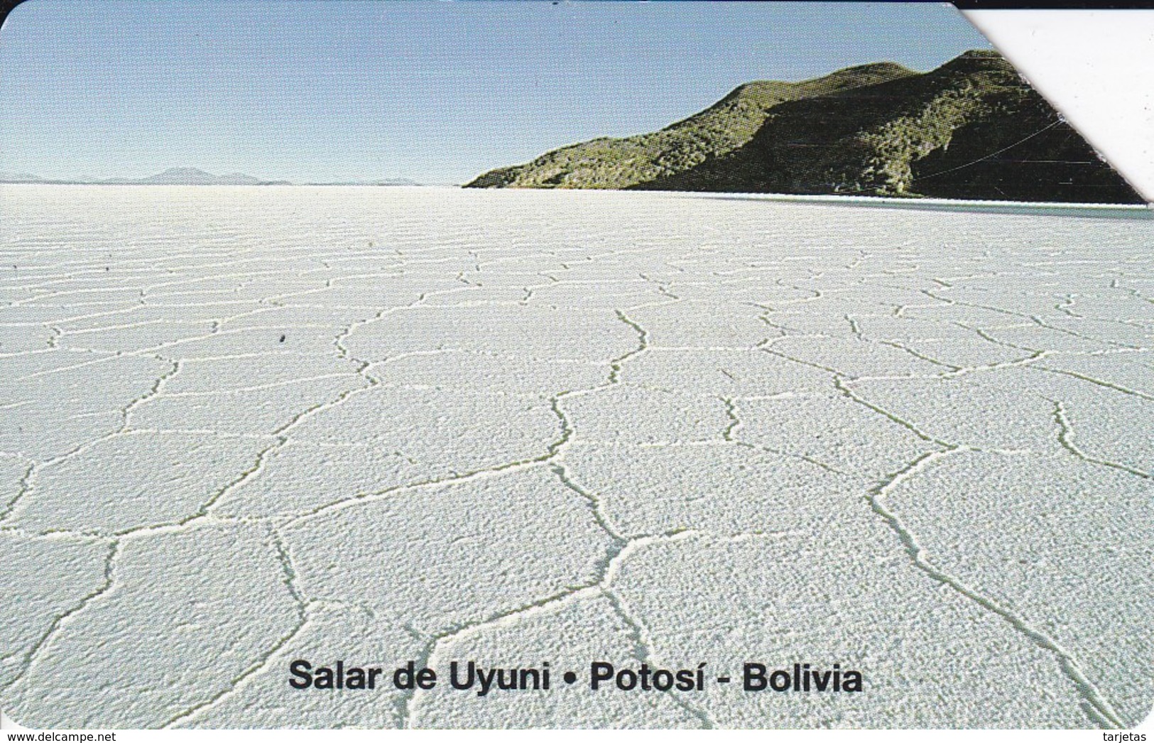TARJETA DE BOLIVIA DE ENTEL DEL SALAR DE UYUNI - Bolivie