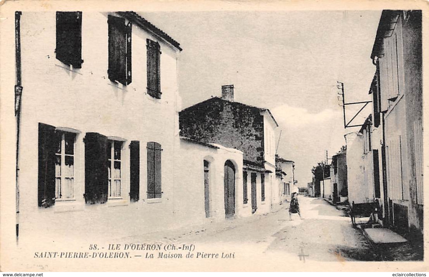 Ile D'Oléron.    St Pierre  D'Oléron    17    Maison De Pierre Loti . 2    (voir Scan) - Ile D'Oléron