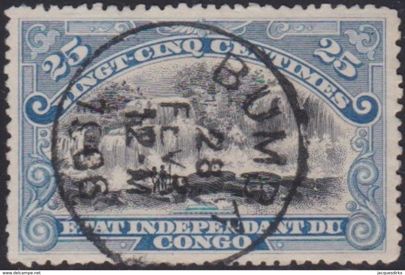 Congo    .    OBP   .    Zegel     .    O     .     Gebruikt   .   /   .  Oblitéré - 1884-1894