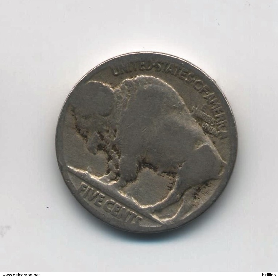 3104 - Lotto di 15 monete 5 cent Buffalo.