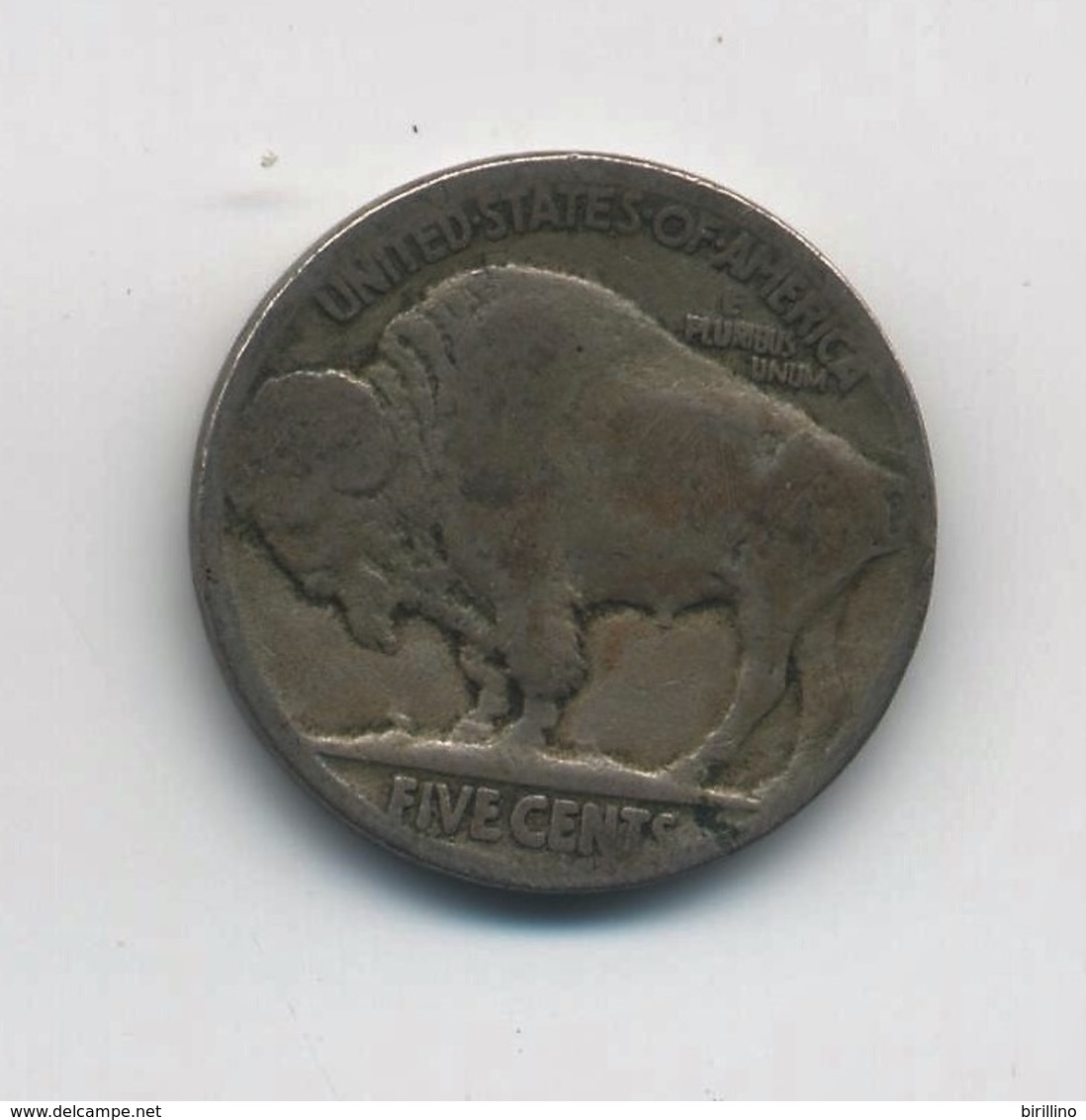 3104 - Lotto di 15 monete 5 cent Buffalo.