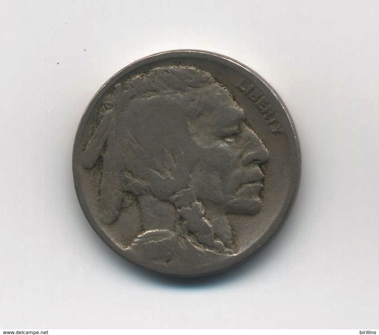 3104 - Lotto di 15 monete 5 cent Buffalo.