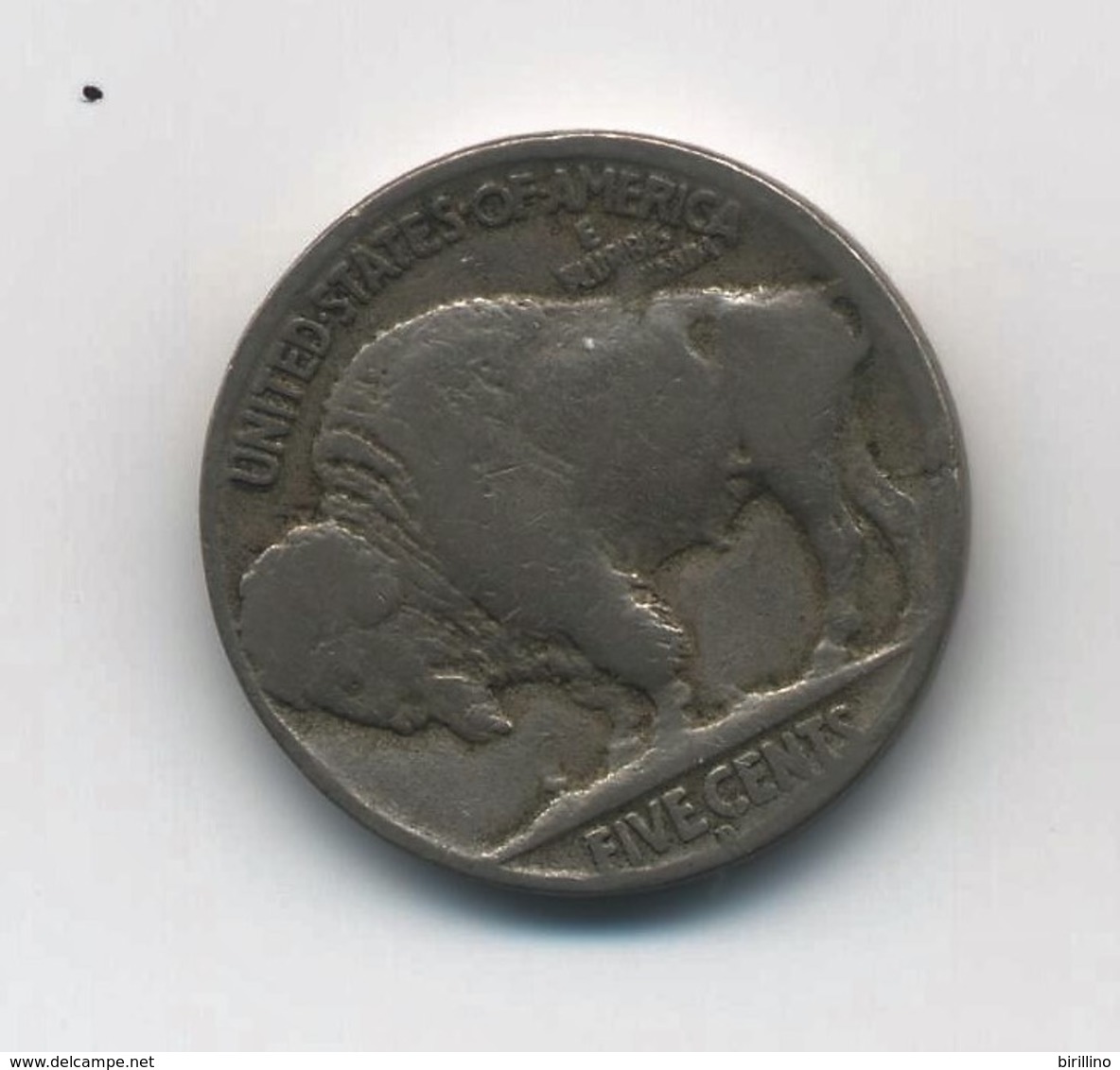 3104 - Lotto di 15 monete 5 cent Buffalo.