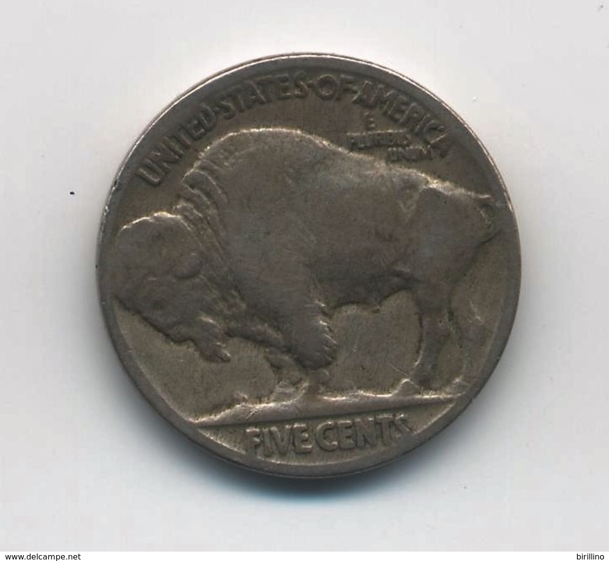 3104 - Lotto di 15 monete 5 cent Buffalo.