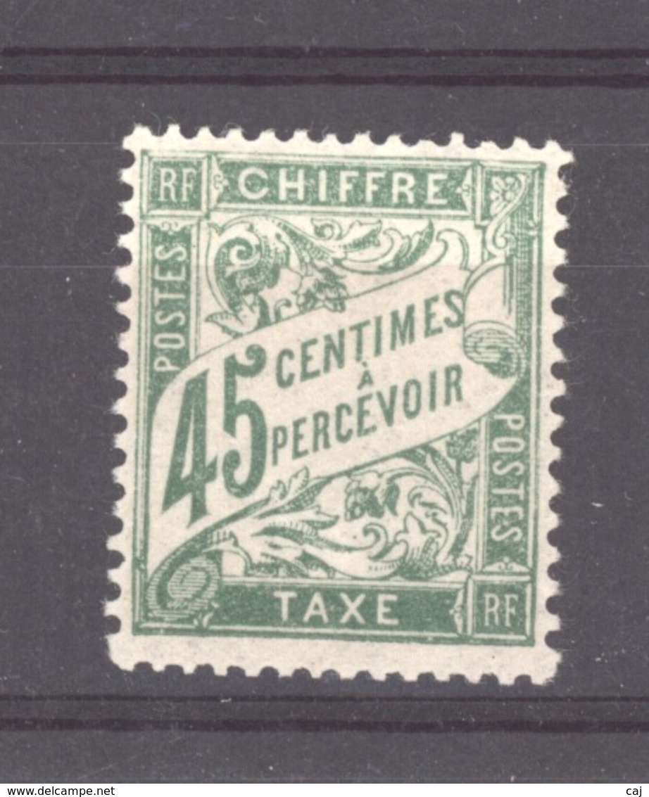 0ob  0411  -  France -  Taxes   :  Yv  36  * - 1859-1959 Mint/hinged