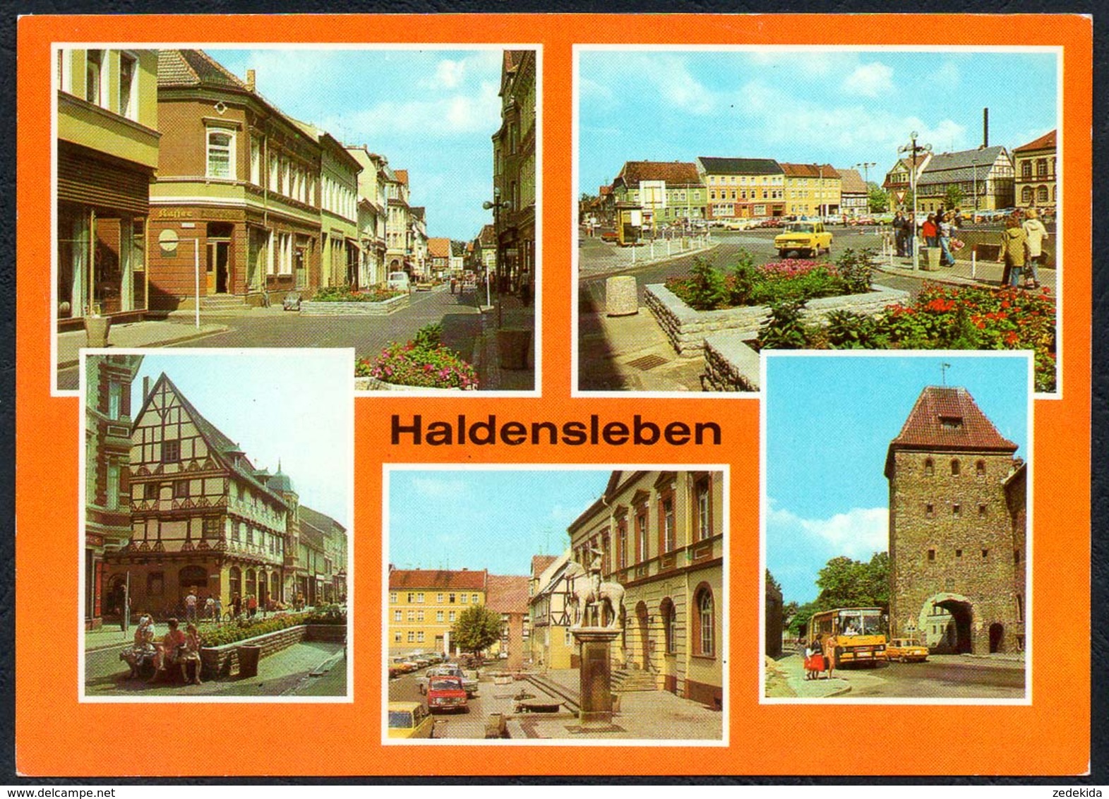 D0945 - TOP Haldensleben Bus Ikarus - Bild Und Heimat Reichenbach - Haldensleben