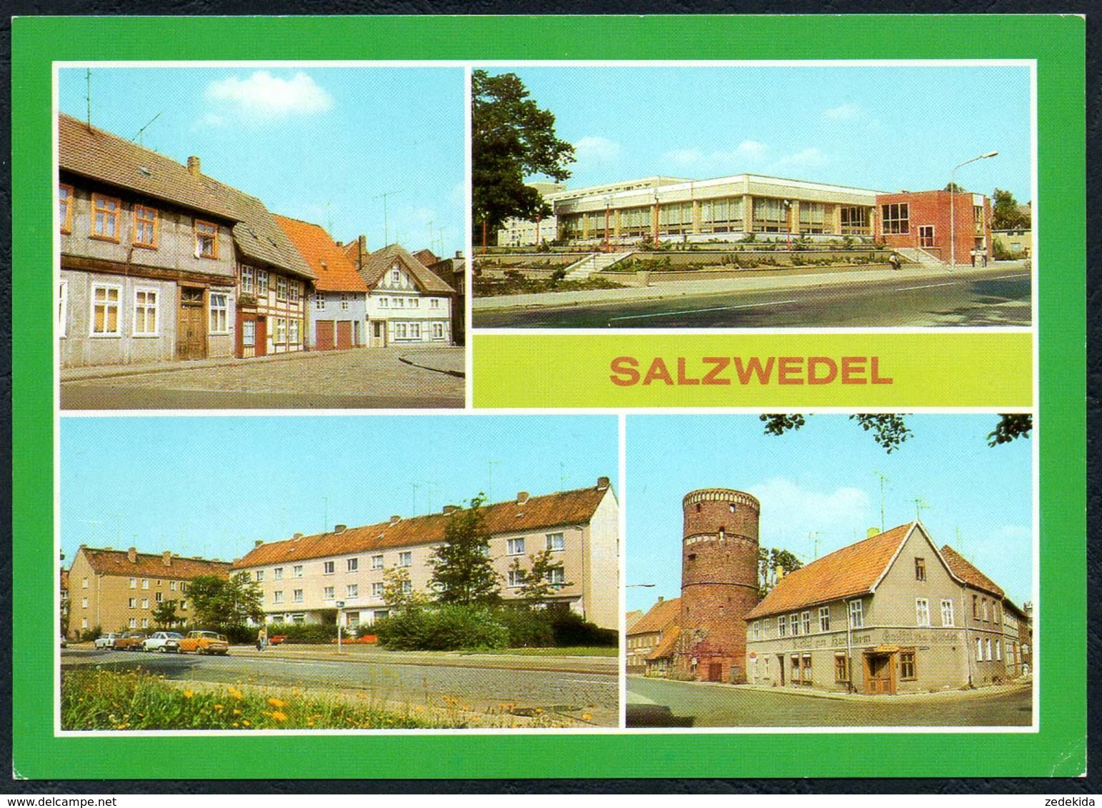 D0954 - TOP Salzwedel HO Gaststätte - Bild Und Heimat Reichenbach - Salzwedel