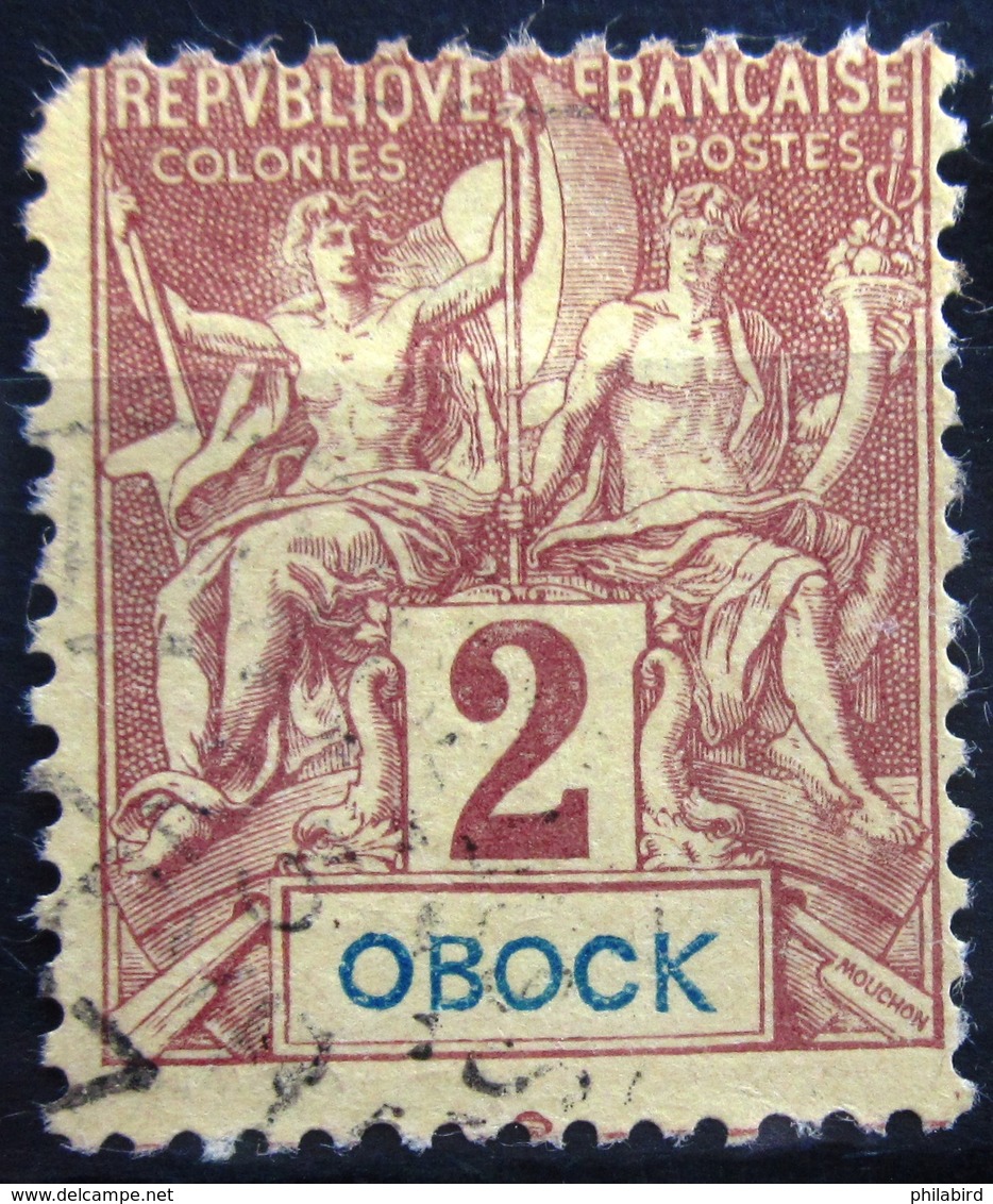 OBOCK                  N° 33                  OBLITERE - Used Stamps