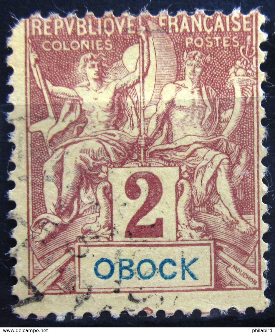 OBOCK                  N° 33                  OBLITERE - Usati