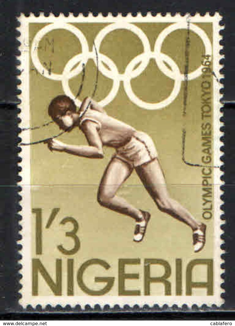 NIGERIA - 1964 - 18th Olympic Games, Tokyo, Oct. 10-25 - USATO - Nigeria (1961-...)