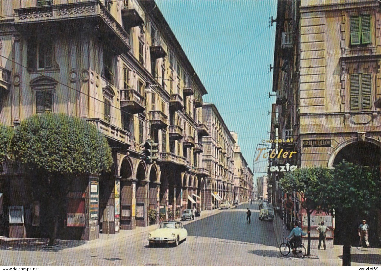 CITROEN DS 21-23-AUTO-CAR-VOITURES-COCHE-SAVONA-ITALY-CARTOLINA VERA FOTOGRAFIA NON  VIAGGIATA - Turismo