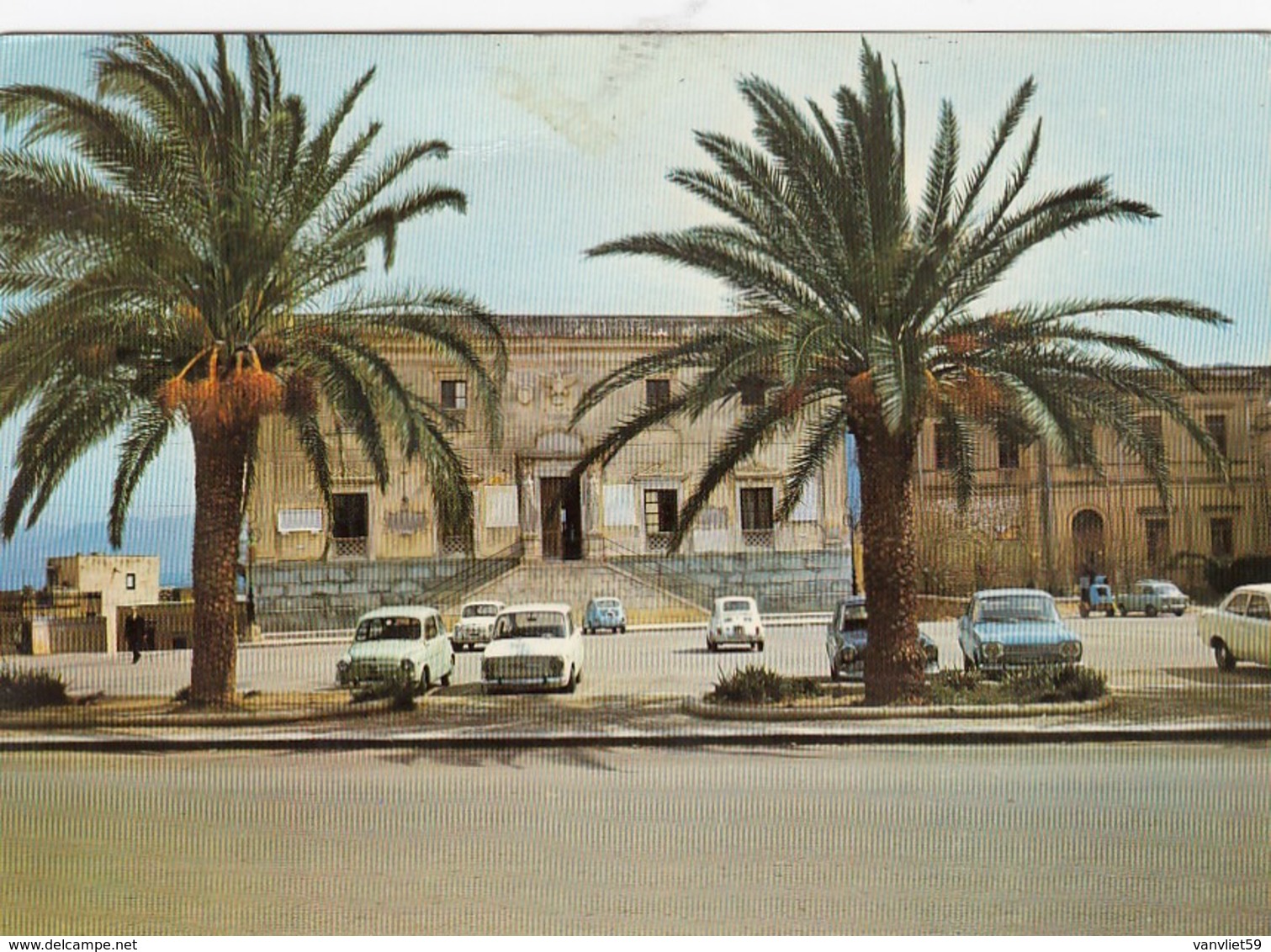 TERMINI IMERESE-PALERMO-IL MUNICIPIO-CARTOLINA VERA FOTOGRAFIA VIAGGIATA IL 12-8-1982 - Palermo