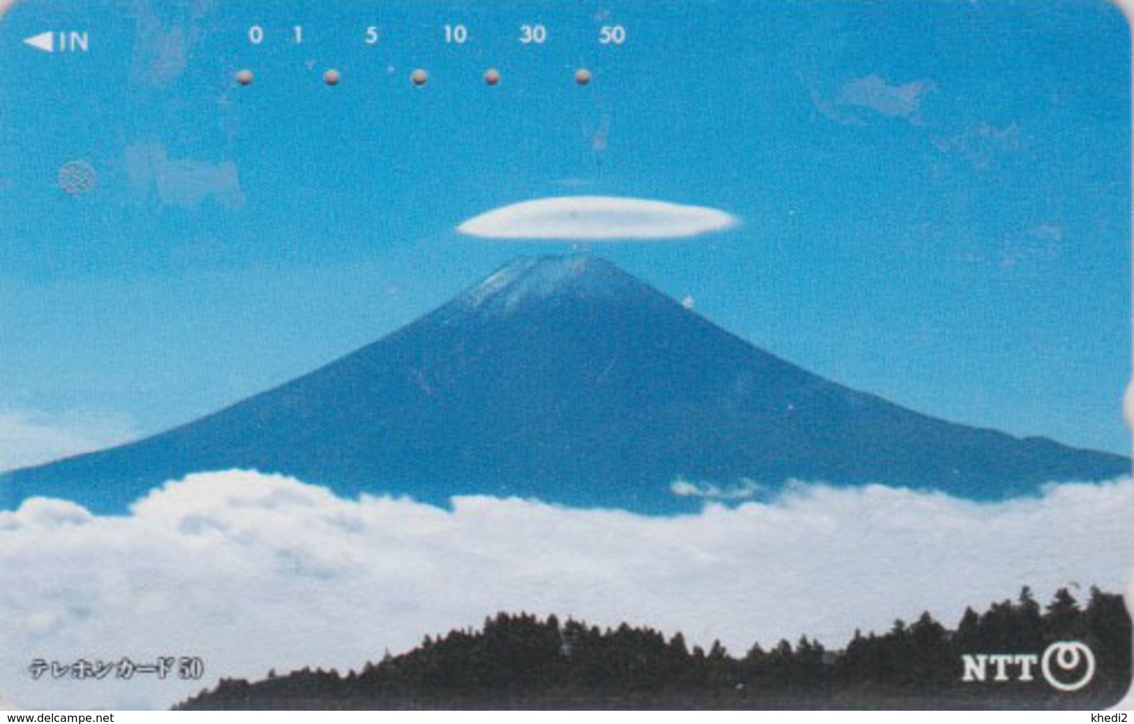 Télécarte Japon / NTT 231-190 - Montagne Volcan MONT FUJI / B - Vulcan Mountain Japan Phonecard - Berg TK - 376 - Landschaften