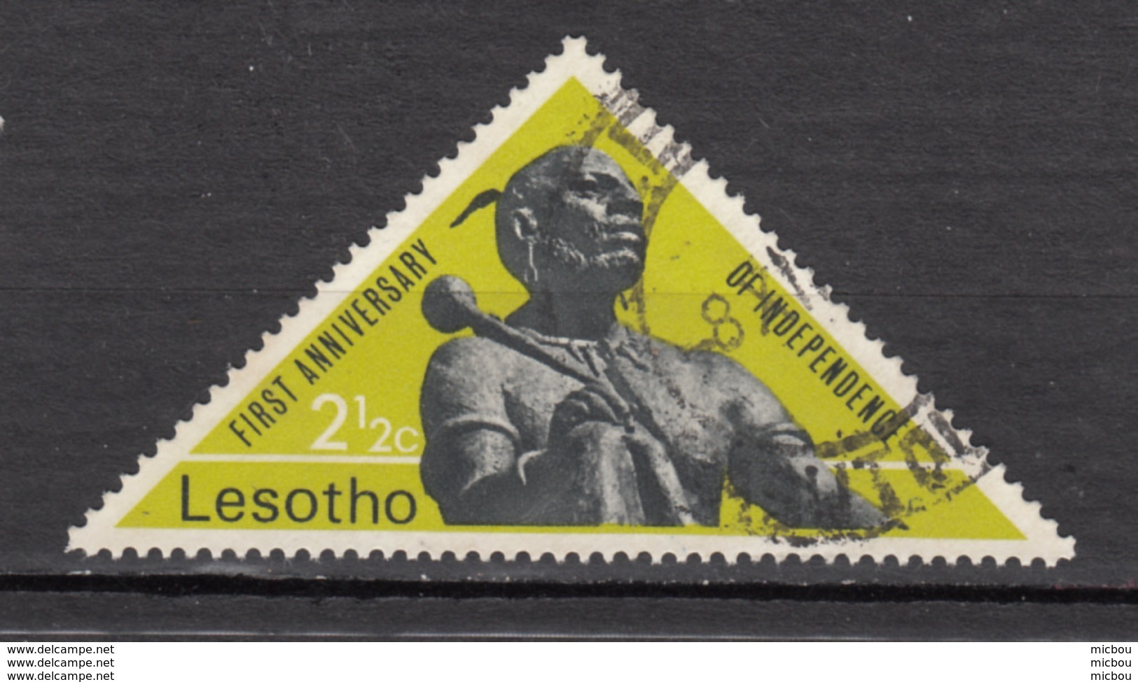 ##1, Lesotho, Triangle, Boucle D'oreille, Earing, Indépendance, Independence - Lesotho (1966-...)