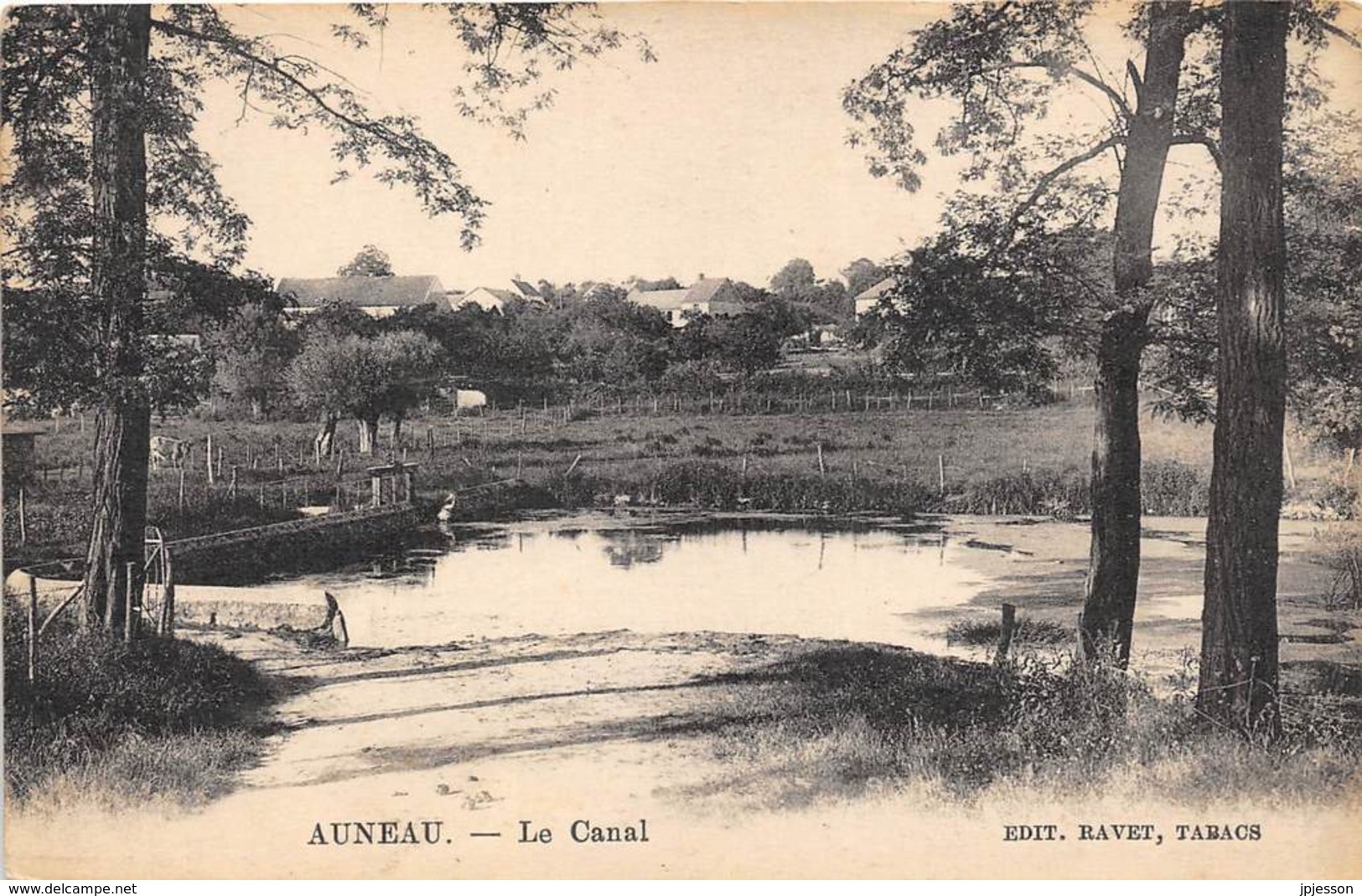 EURE ET LOIR  28  AUNEAU - LE CANAL - Auneau